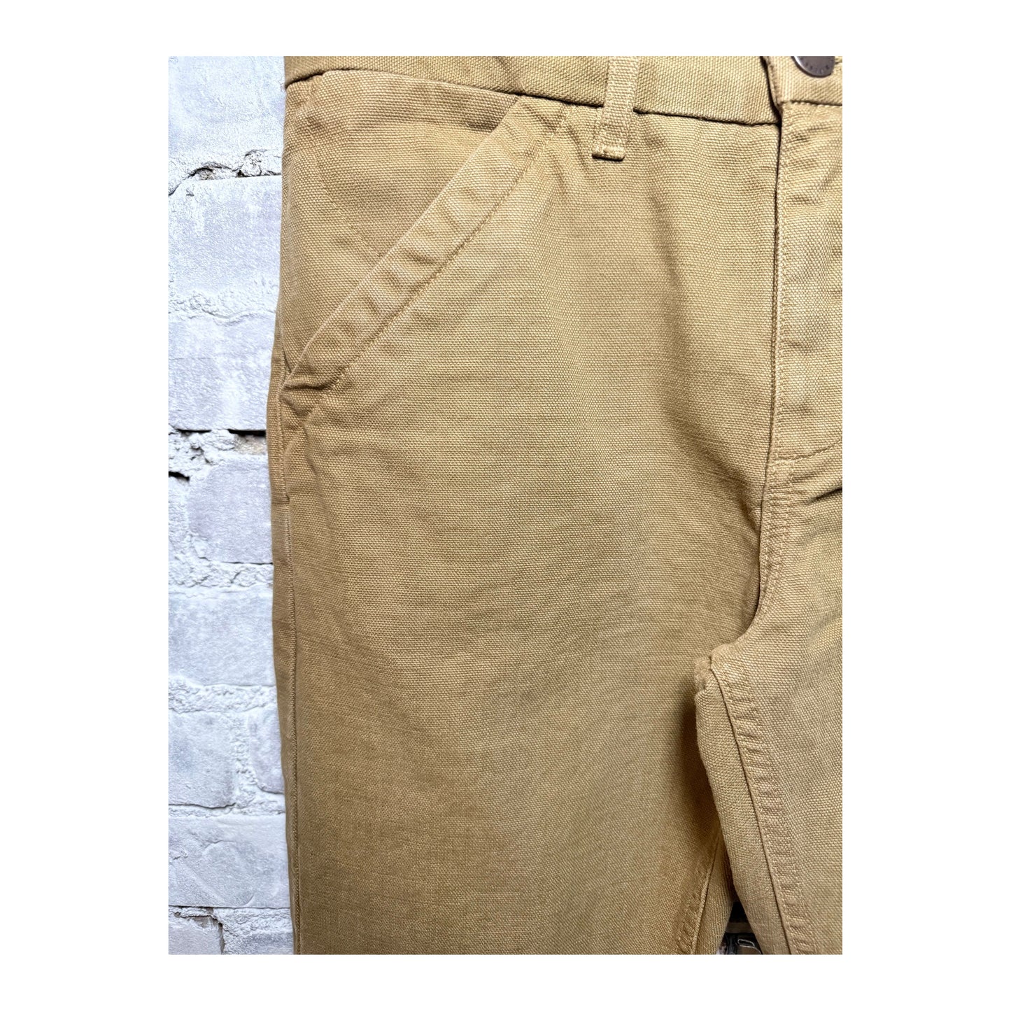 14 Ounce Slub Worker's Chino - Tan - DUNE + SALT