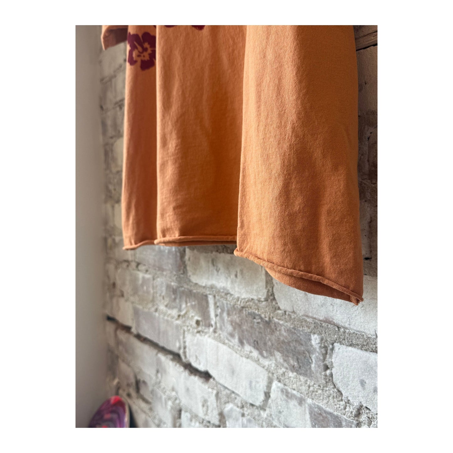 Nectar Raw Hem Tee - Red Earth - DUNE + SALT