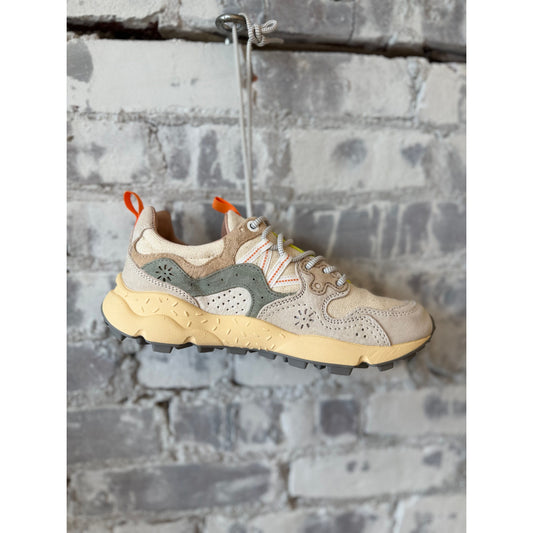 Yamano 3 Uni Sneaker - Off White/Sage - DUNE + SALT