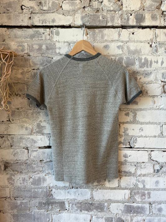 Kepani Raffy Crew Neck SS Sweatshirt - Lt Gray Dim Gray