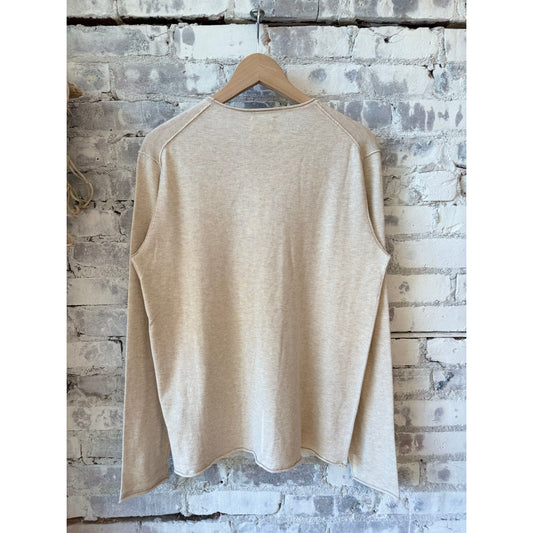 Crew Knitted Pullover - Natural - DUNE + SALT