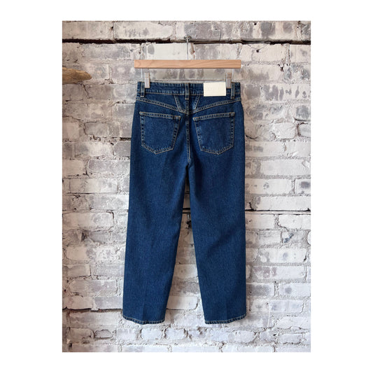 Milo Comfort Stretch Straight Jeans - Dark Blue - DUNE + SALT