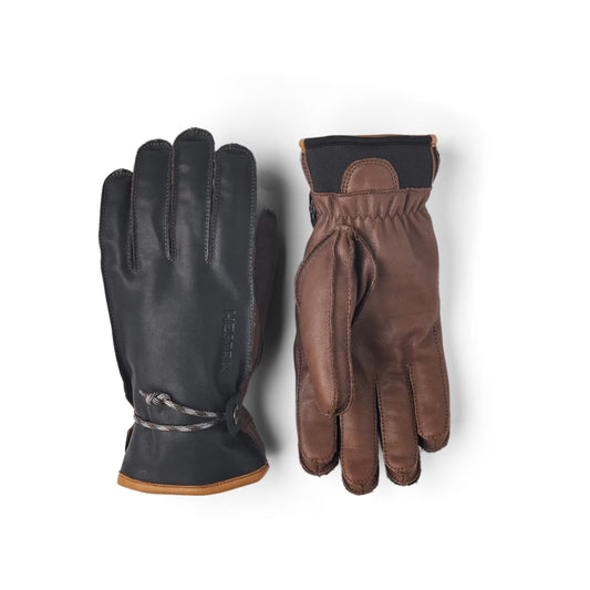 Wakayama 5-Finger Glove - Navy/Brown - DUNE + SALT