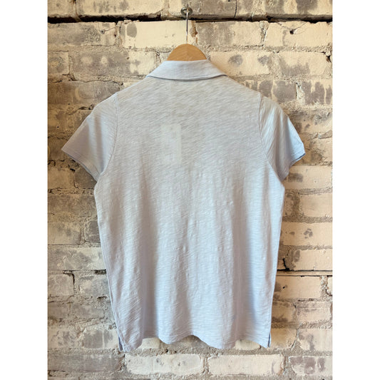 Women's Hartford Tunage Knit T-Shirt in sky blue, featuring soft fabric and a relaxed fit, perfect for casual wear.