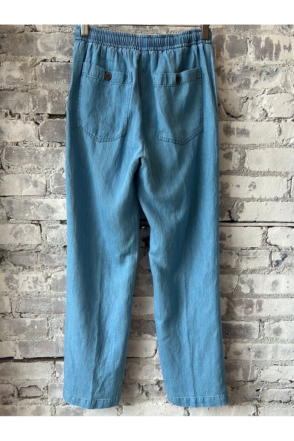 Poma Linen Pant - Bleach - DUNE + SALT