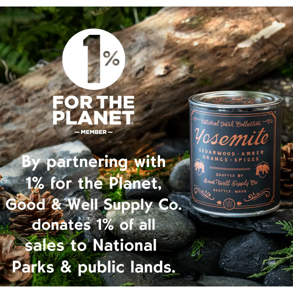 Haleakala National Park candle by Good & Well Supply Co., featuring a decorative design, perfect for home accessories.