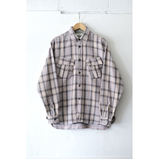 Fatigue Flannel Shirt - Pink Check - DUNE + SALT