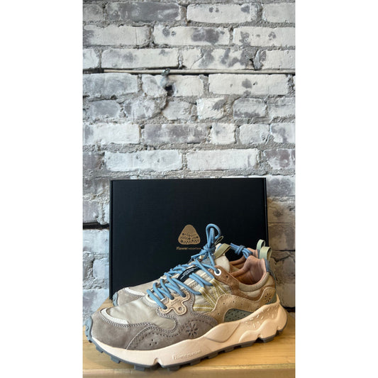 Yamano 3 Eco Suede/Nylon Sneaker - Taupe/Light Beige - DUNE + SALT