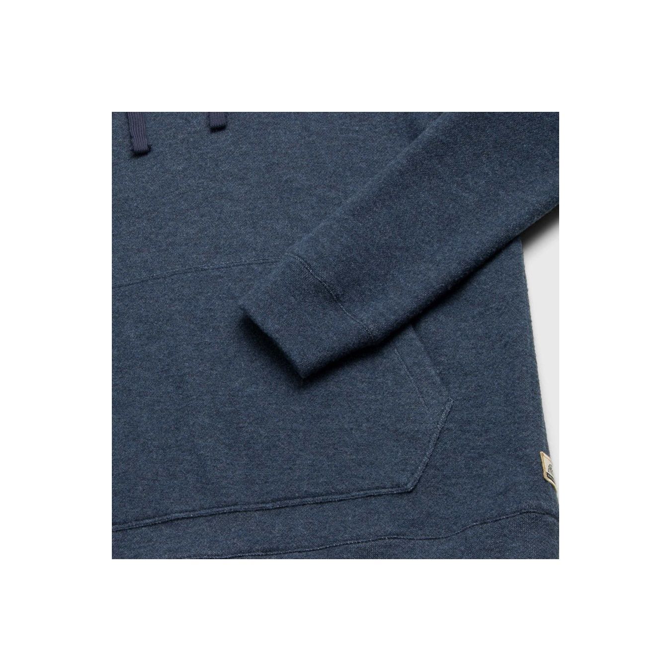 Justin Sweater Fleece Hoodie - Navy Heather - DUNE + SALT