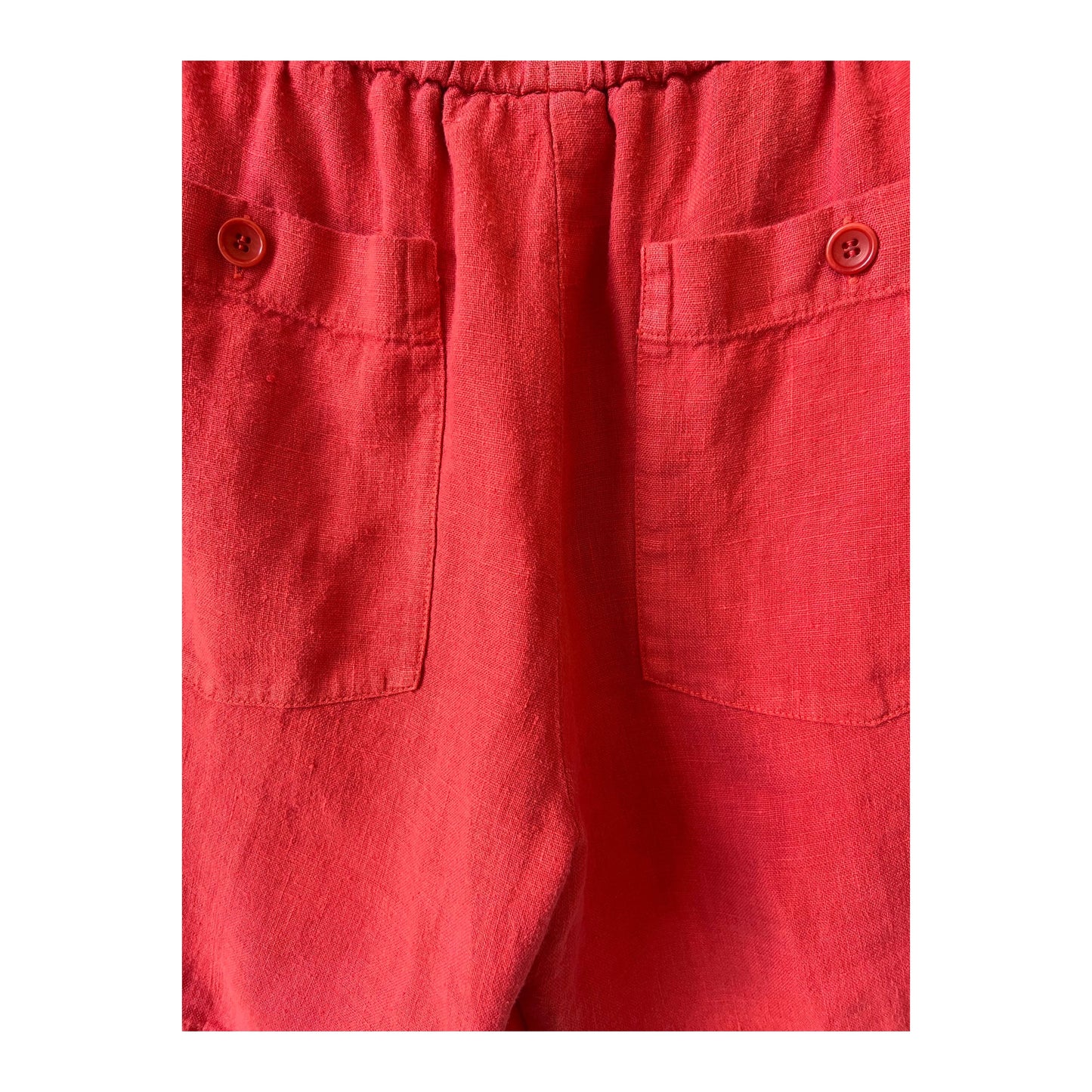 Soko Linen Short - Poppy - DUNE + SALT