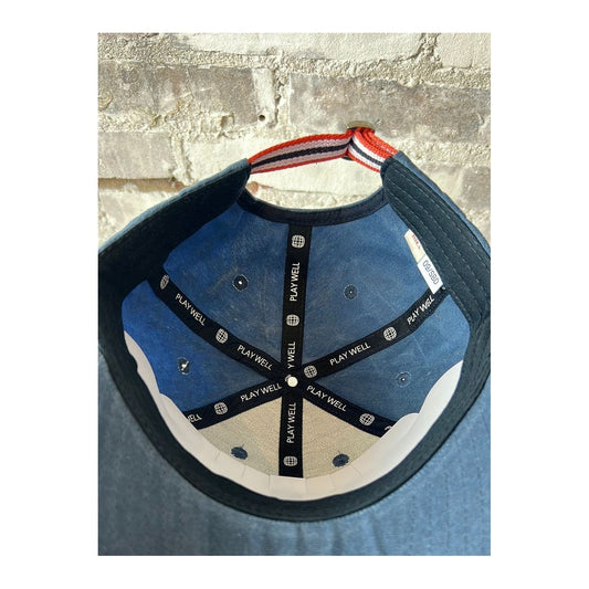 Waxed Cotton Cap - Faded Navy - DUNE + SALT