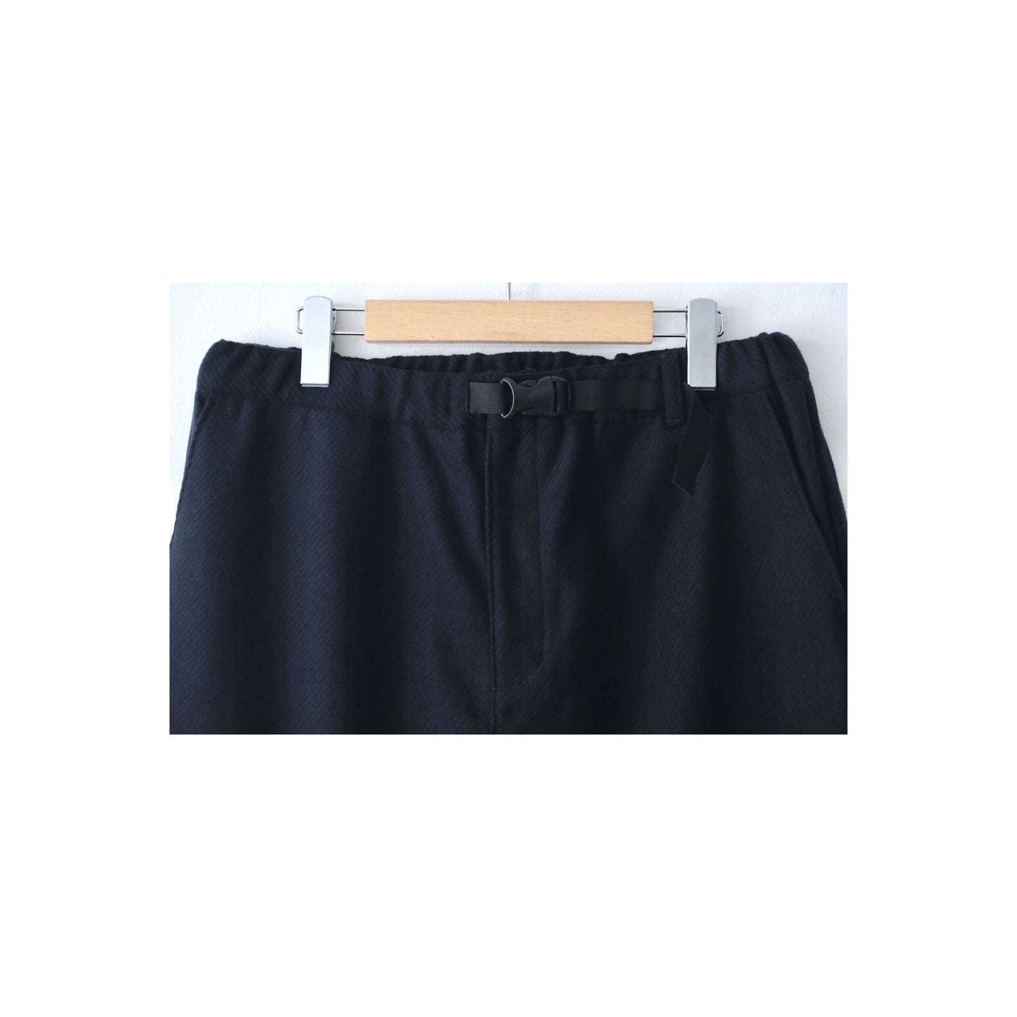 N.O.UN Felted Wool Trouser - Navy Twill - DUNE + SALT