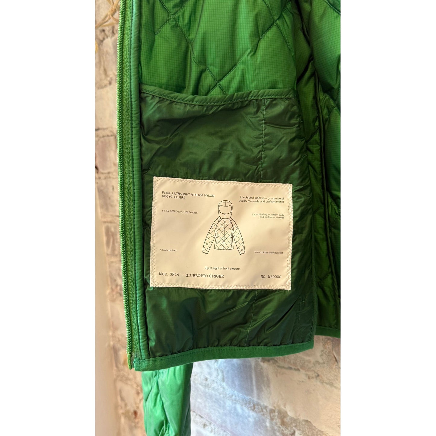 Ginger Nylon Ripstop Jacket - Verde - DUNE + SALT