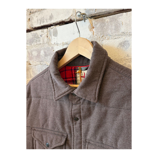 Moleskin Snap CPO - Dark Brown - DUNE + SALT