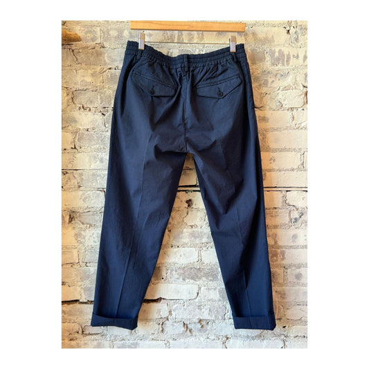 Seersucker Pants - Navy - DUNE + SALT