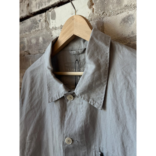 Linen/Cotton Chore Coat - Mint - DUNE + SALT