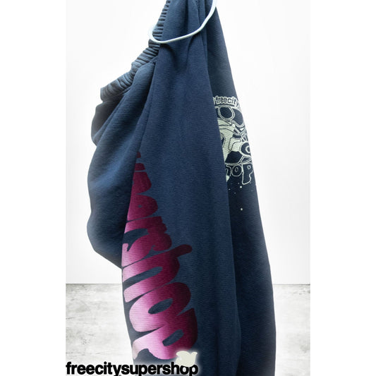 FreeCity ARTYARD/SUPERSHOP SUPERVINTAGE YUMM OG SWEATPANT - Moonshrooms Powder White Smoke