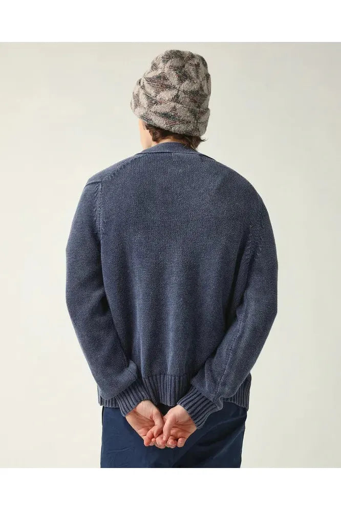 Acid Wash Cardigan - Midnight - DUNE + SALT