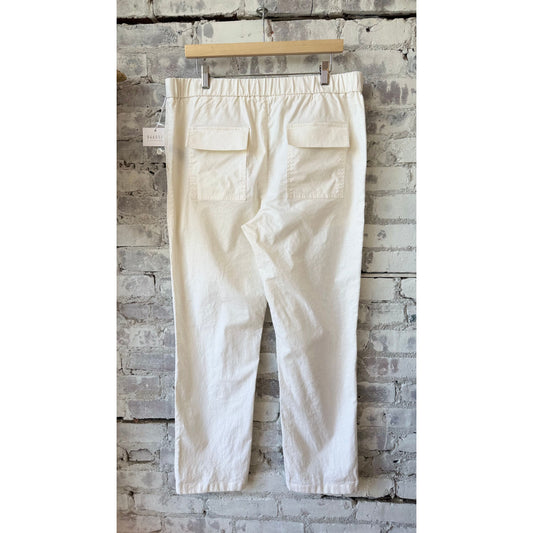 Lico Workwear Pant - White - DUNE + SALT