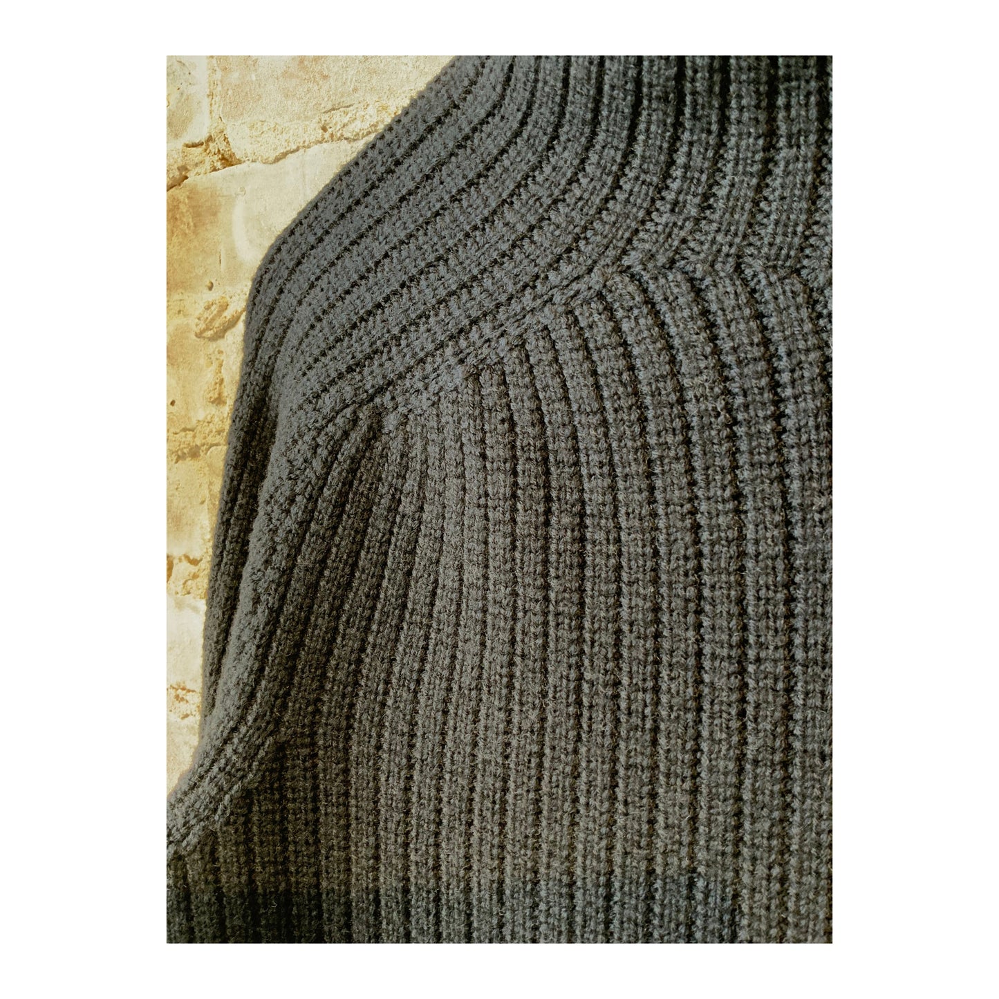 Reversible Foggy Mock Sweater - Navy - DUNE + SALT