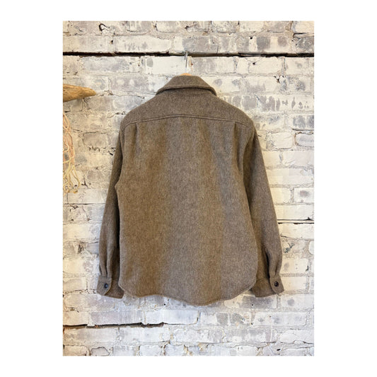 Mendon Wool Shirt Jacket - Tan