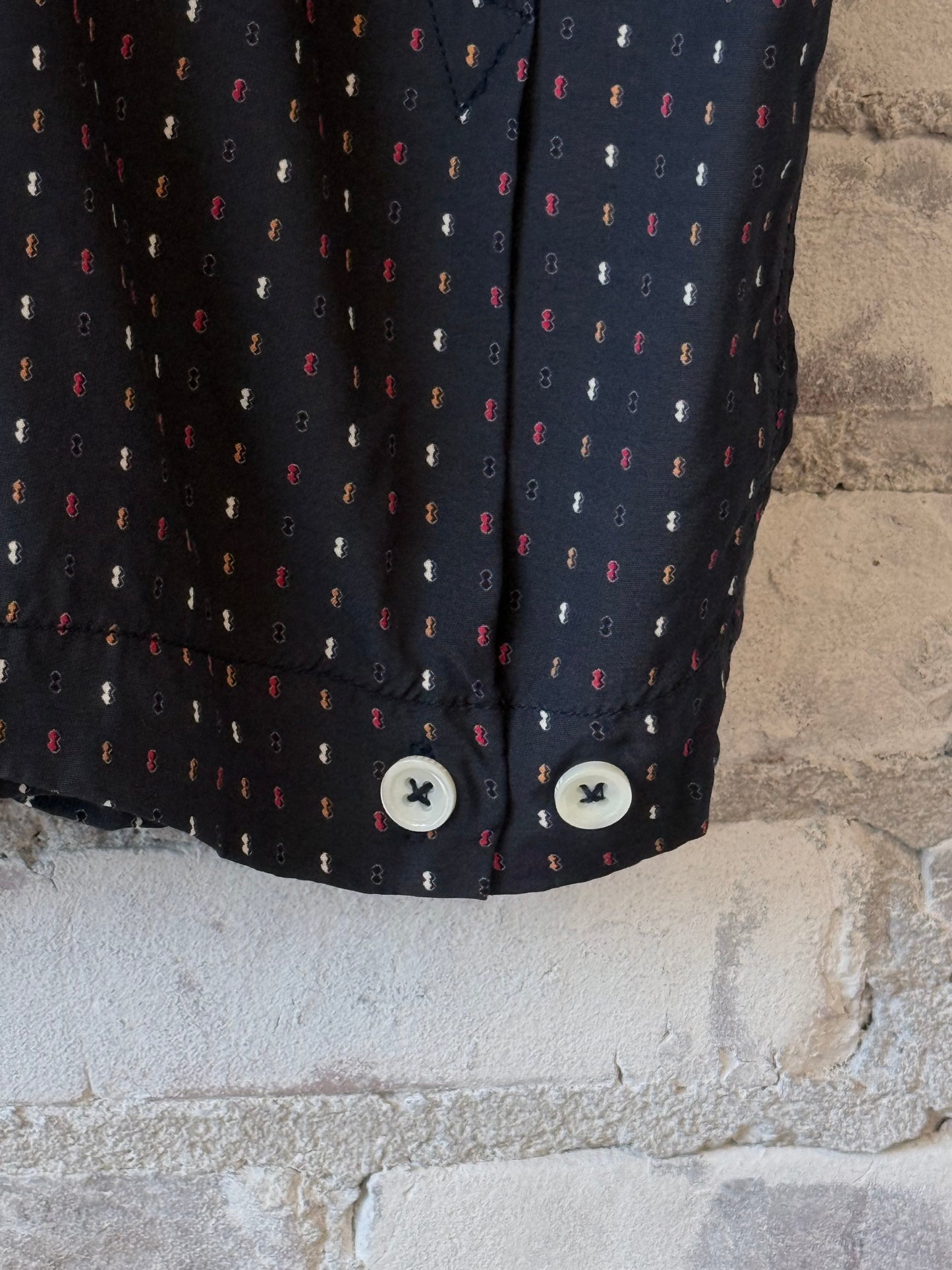 Jove 50's Shirt - Navy - DUNE + SALT