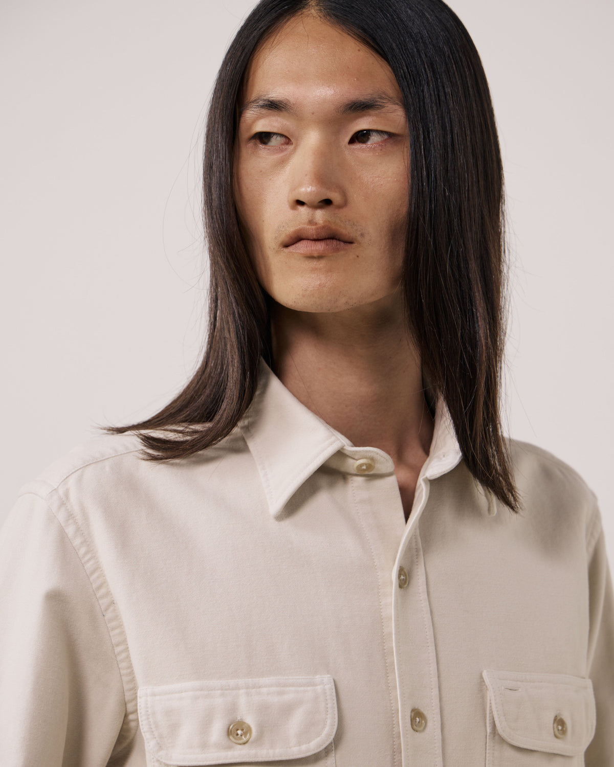 Paco Pat Woven Shirt - Stone