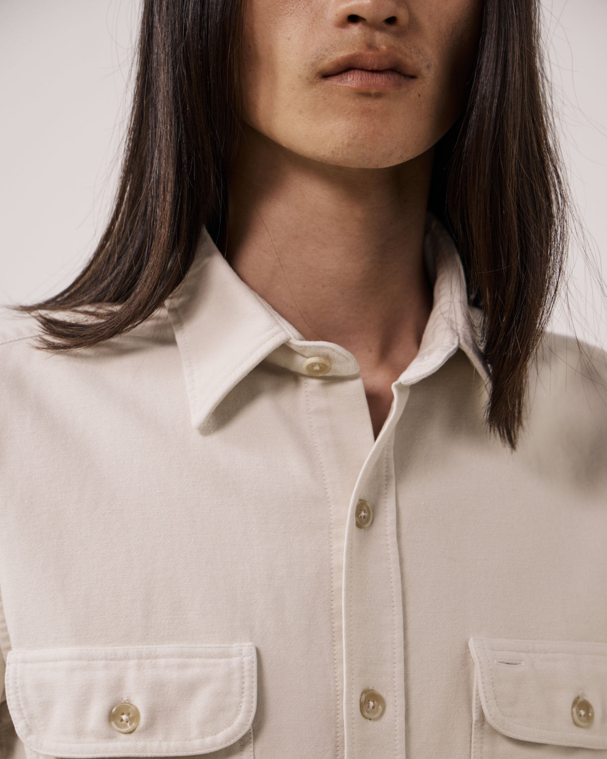 Paco Pat Woven Shirt - Stone