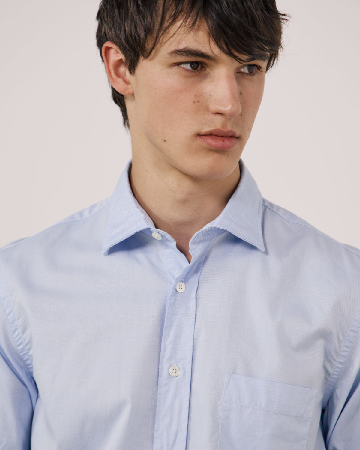 Paul Woven Shirt - Sky Blue