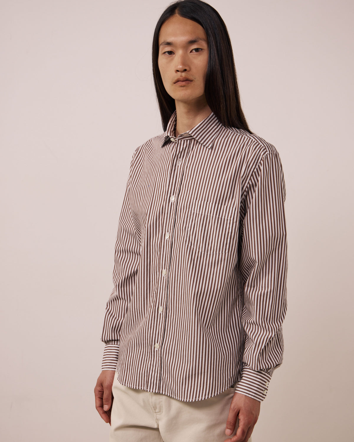 Paul Woven Shirt - Brown