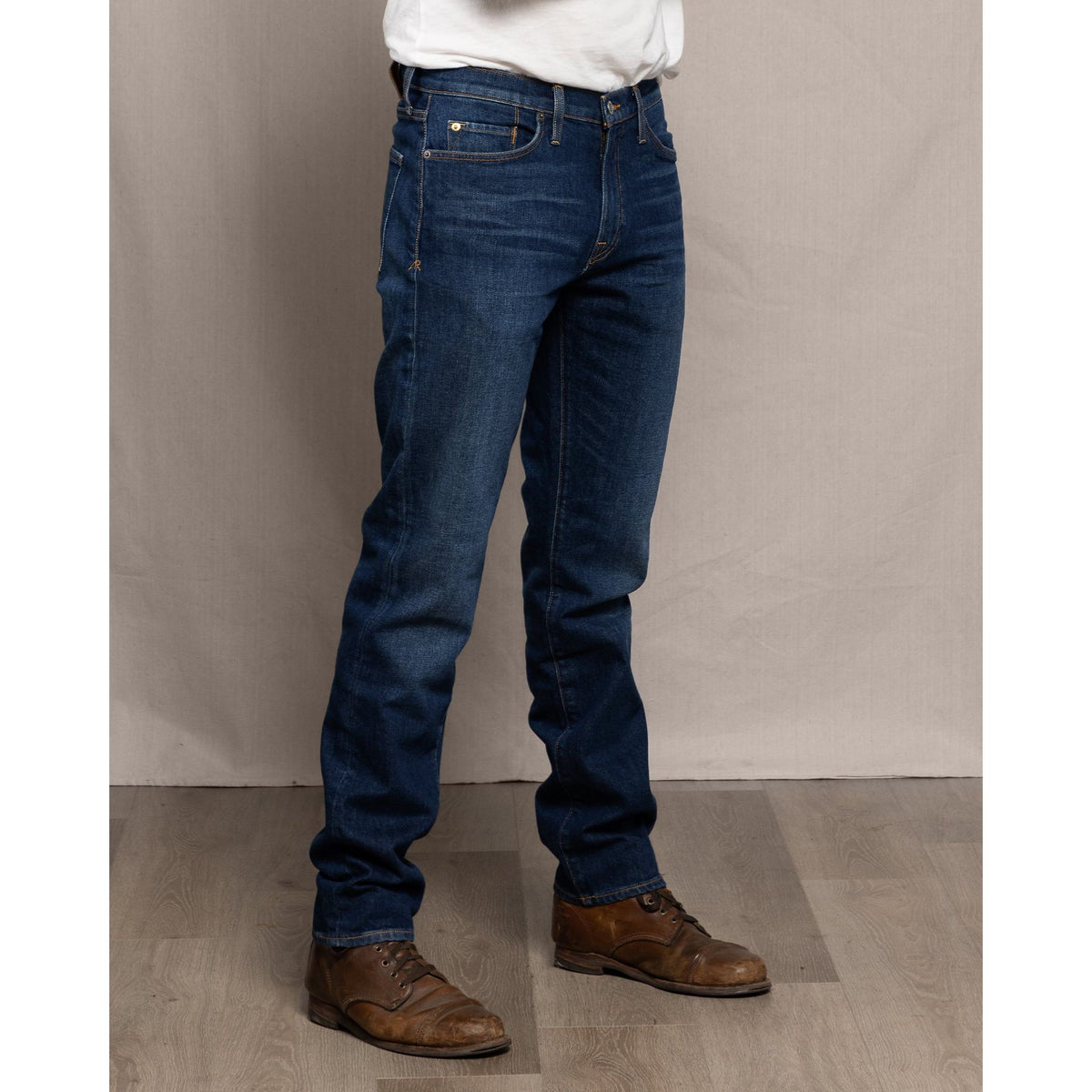 Men's Ace Rivington Brodie Taper Comfort 12oz jeans in Dark Classic wash