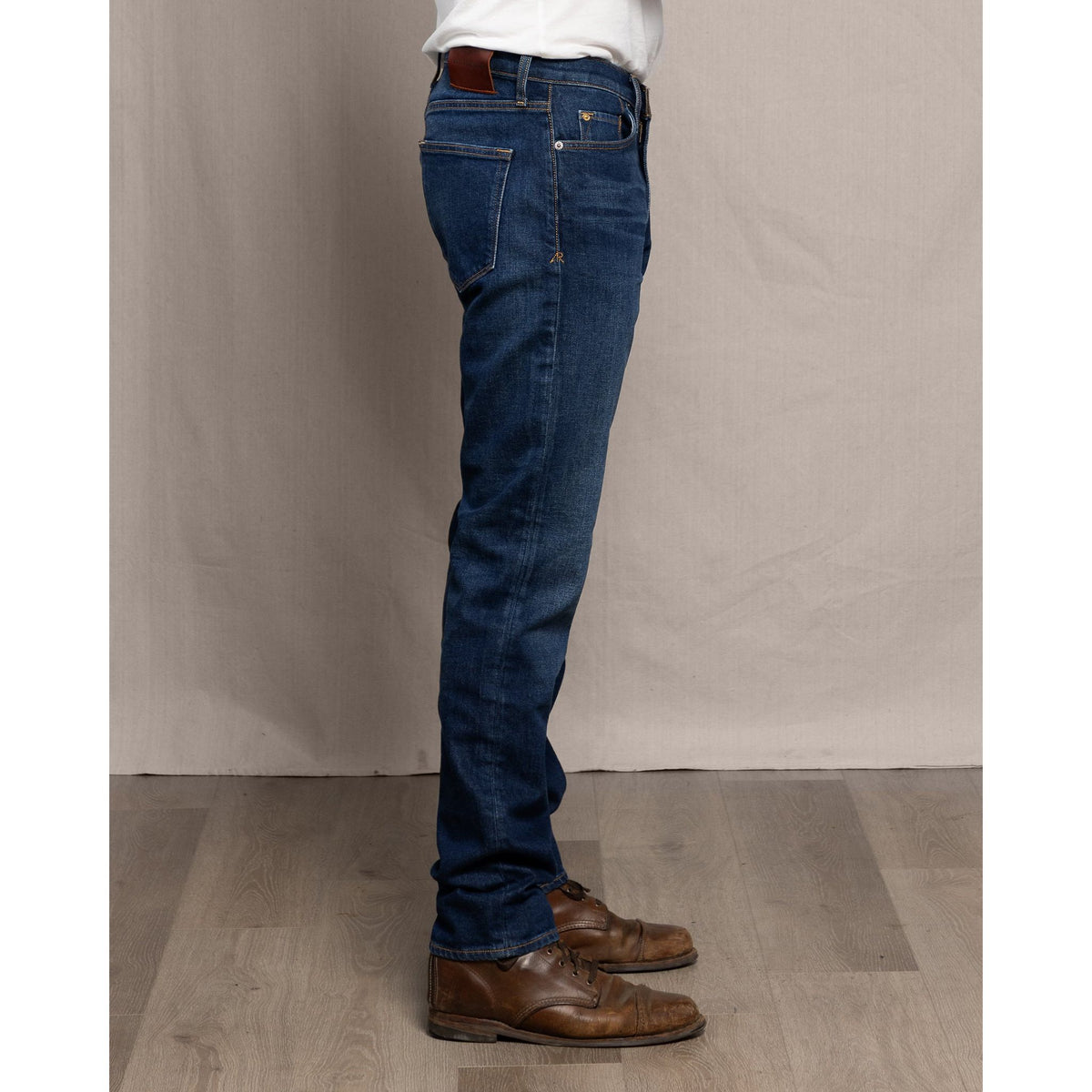 Men's Ace Rivington Brodie Taper Comfort 12oz jeans in Dark Classic wash