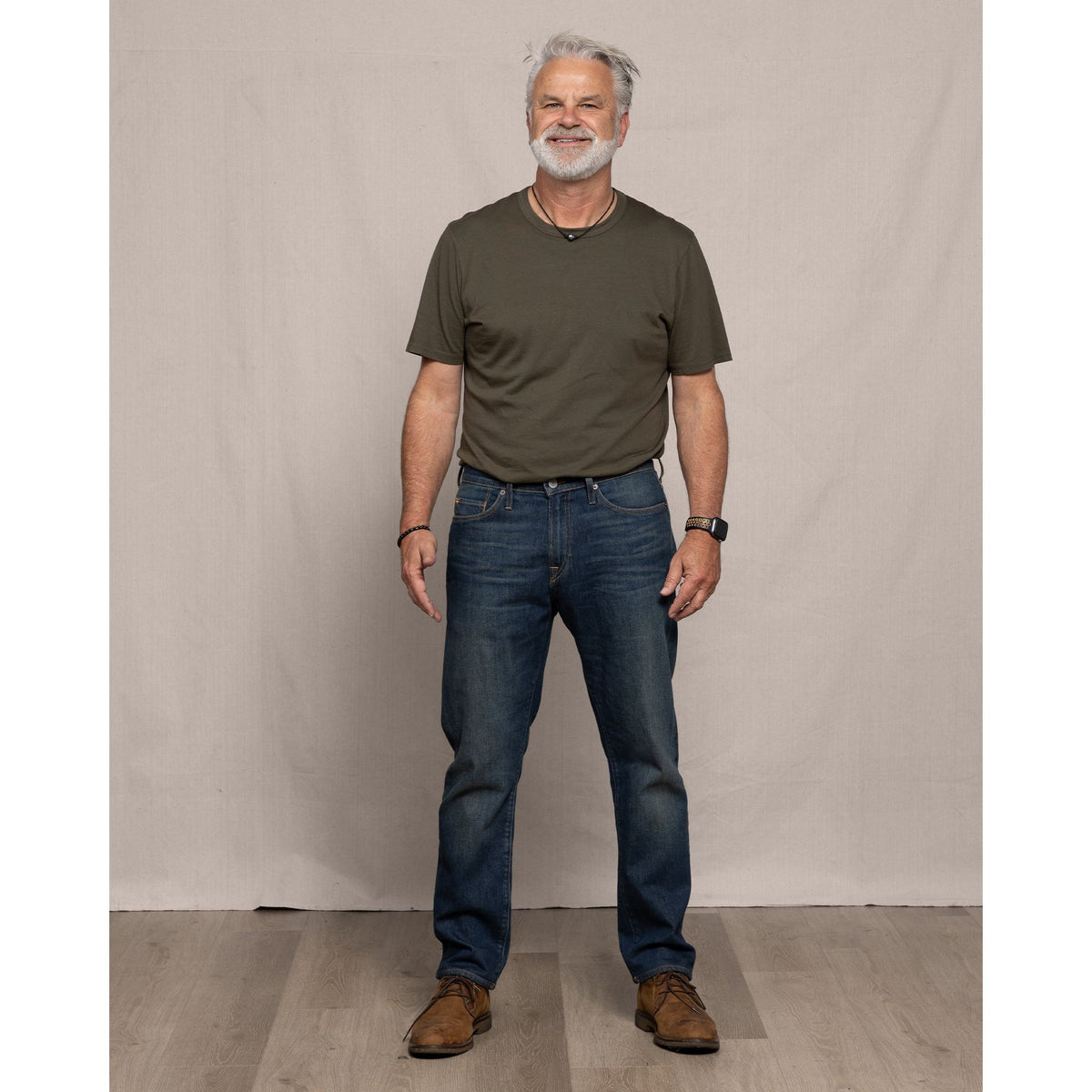 Men's Ace Rivington Brodie Taper Comfort 12oz jeans in Dirty Classic wash