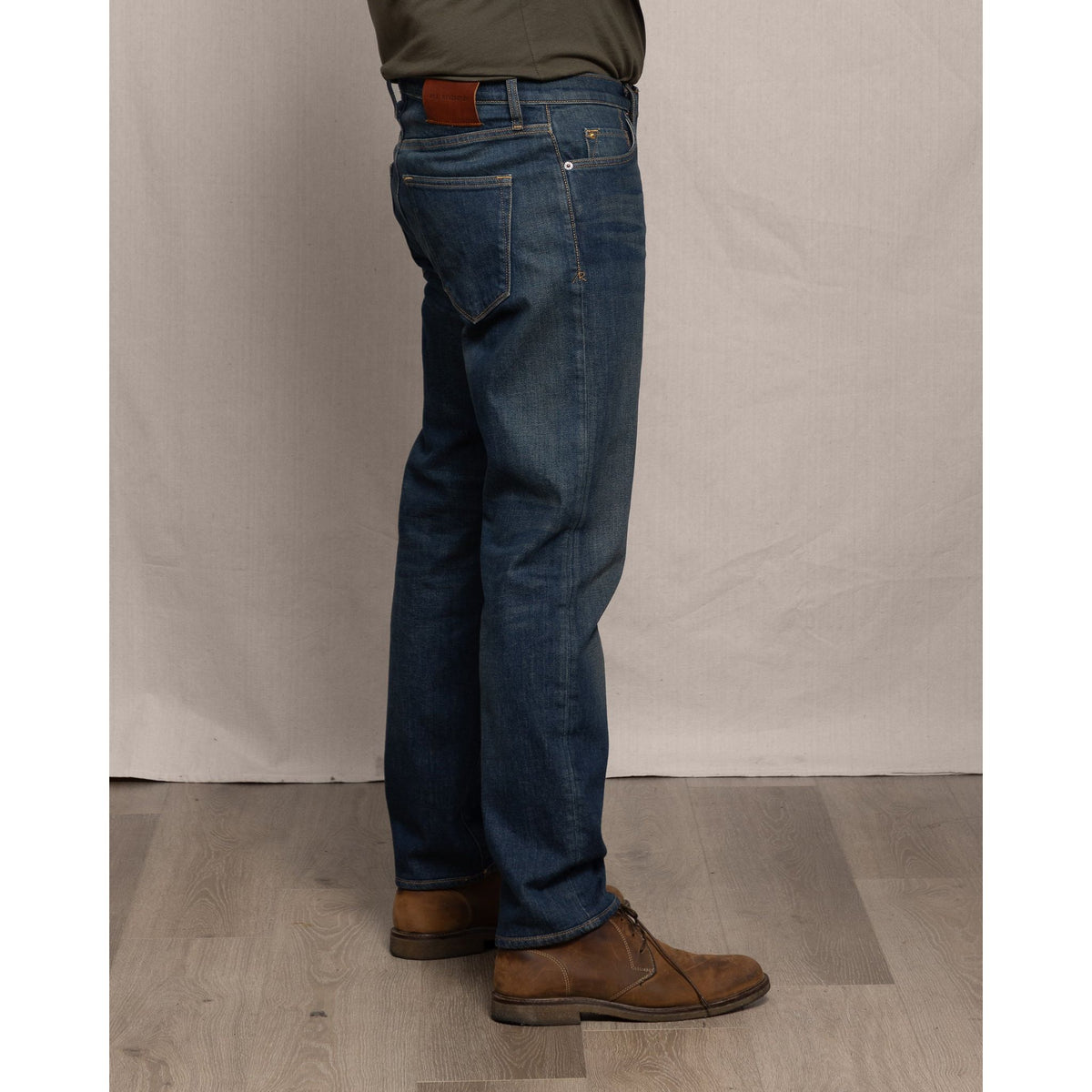Men's Ace Rivington Brodie Taper Comfort 12oz jeans in Dirty Classic wash