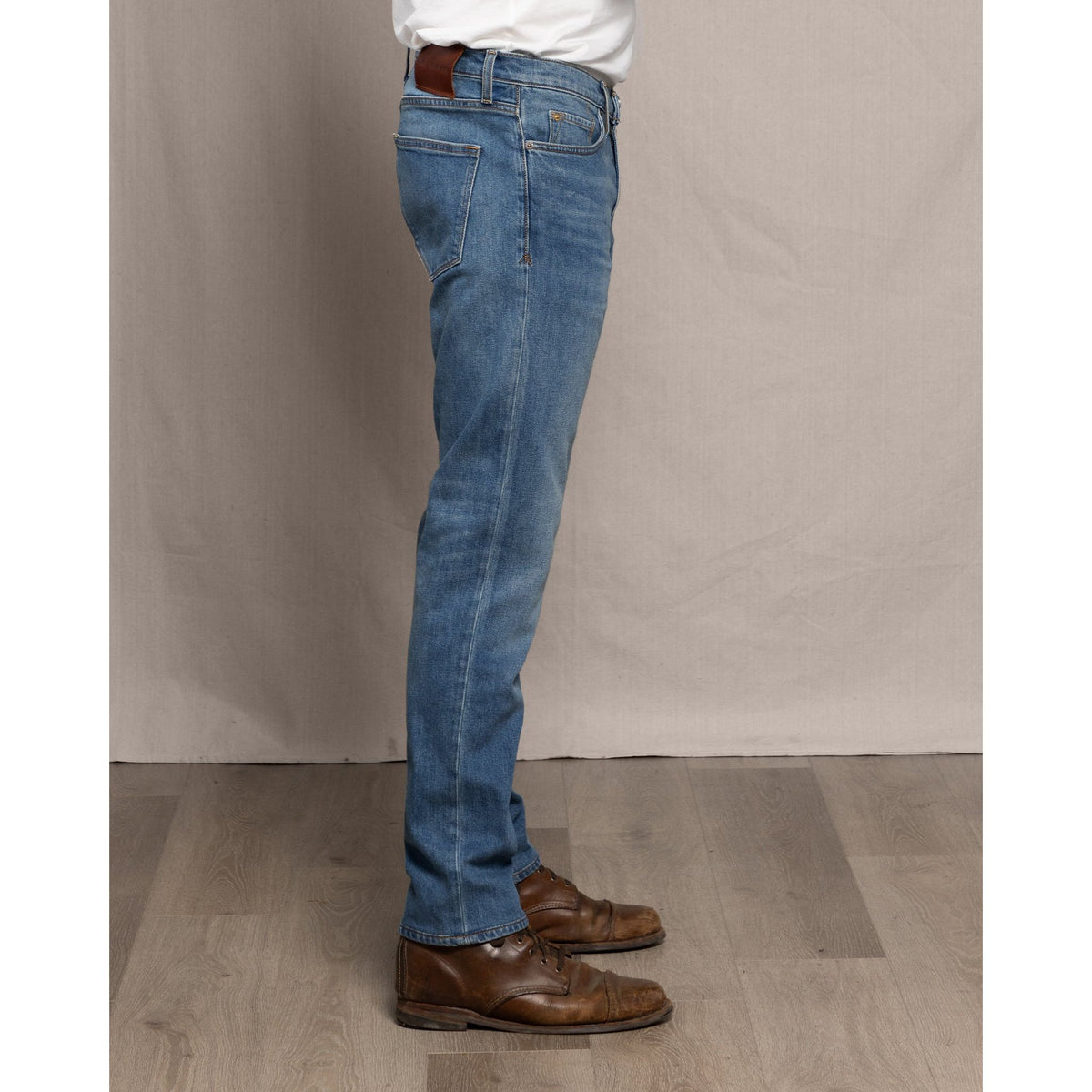 Men's Ace Rivington Brodie Taper Comfort 12oz jeans in Medium Classic wash