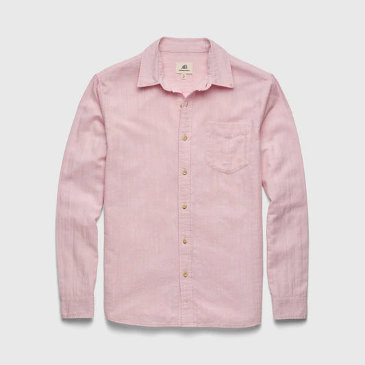 Brian Slub Shirt - Coral Blush - DUNE + SALT