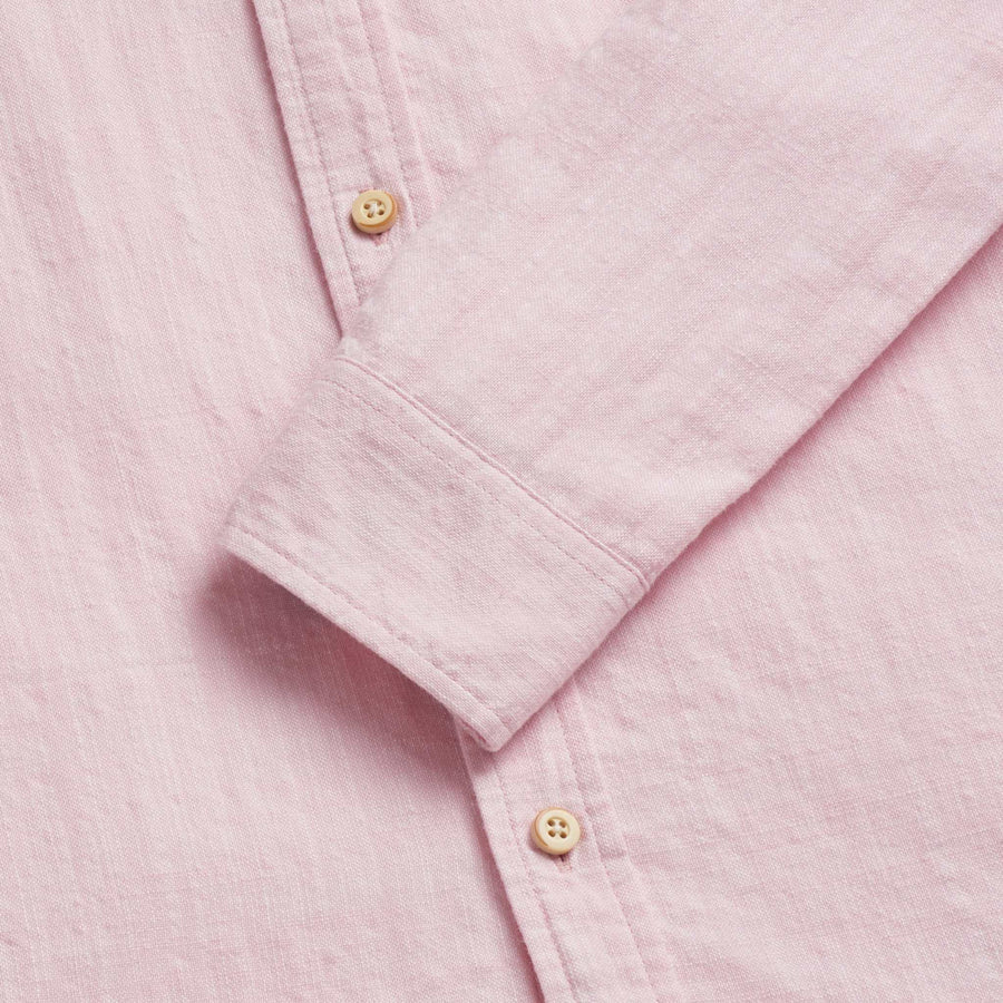 Brian Slub Shirt - Coral Blush - DUNE + SALT