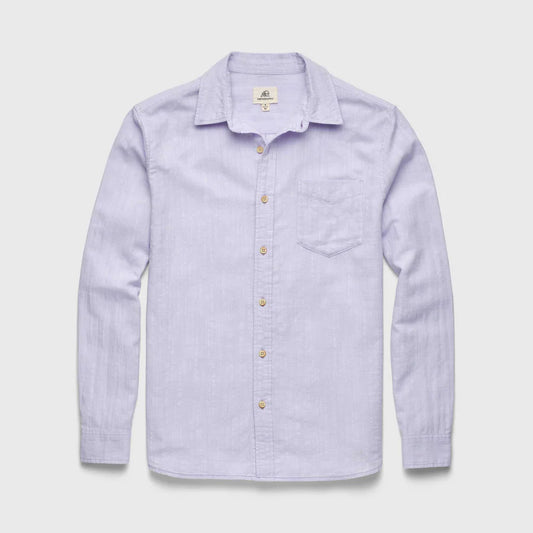 Brian Slub Shirt - Lavender - DUNE + SALT