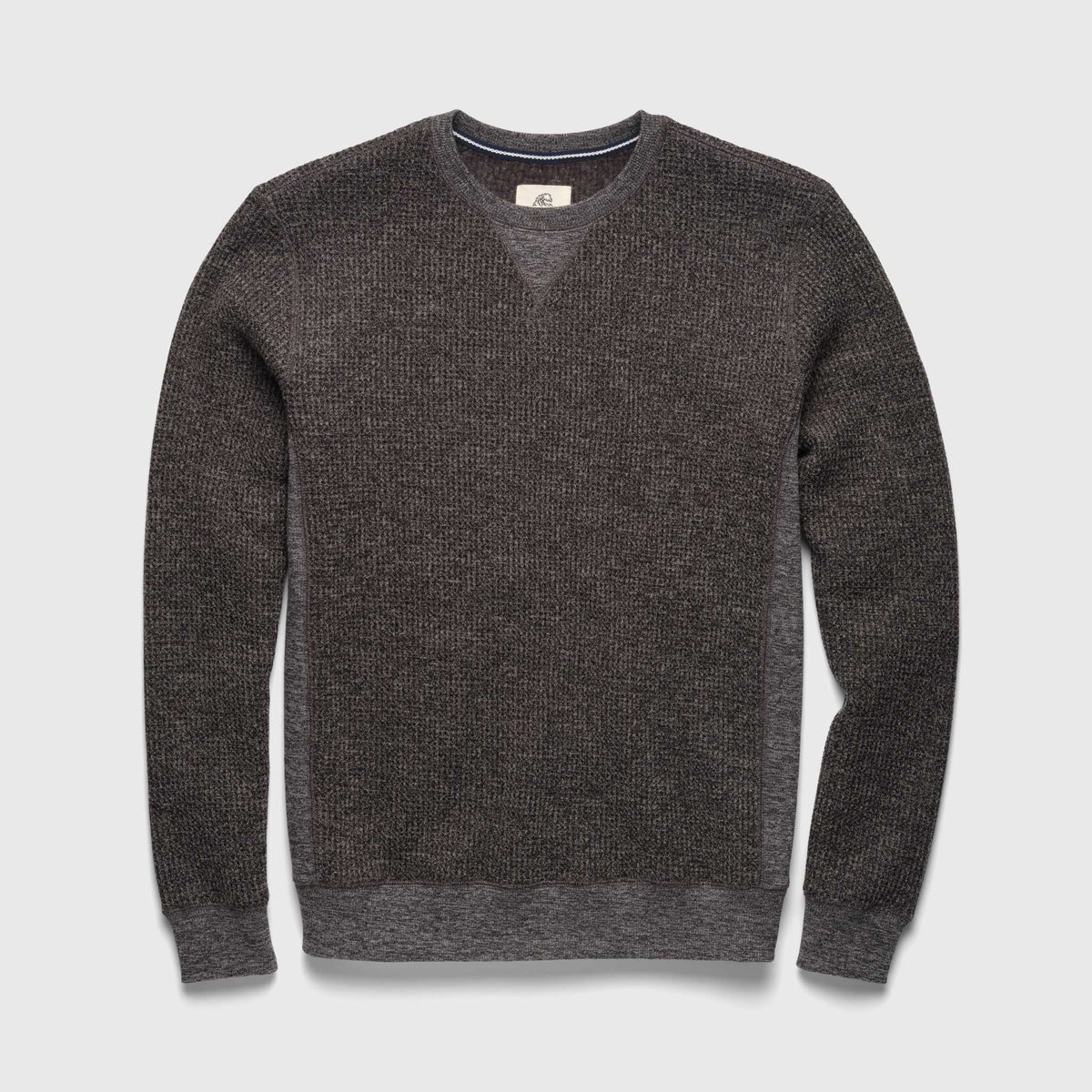 Butch Waffle Fleece Crewneck - Charcoal Heather