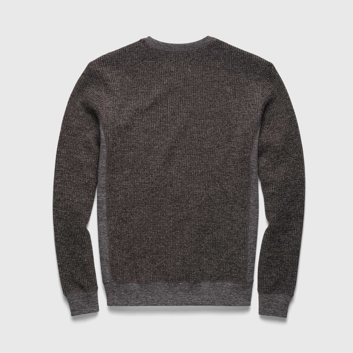 Surfside Supply Butch Waffle Fleece Crewneck - Charcoal Heather Dark Slate Gray