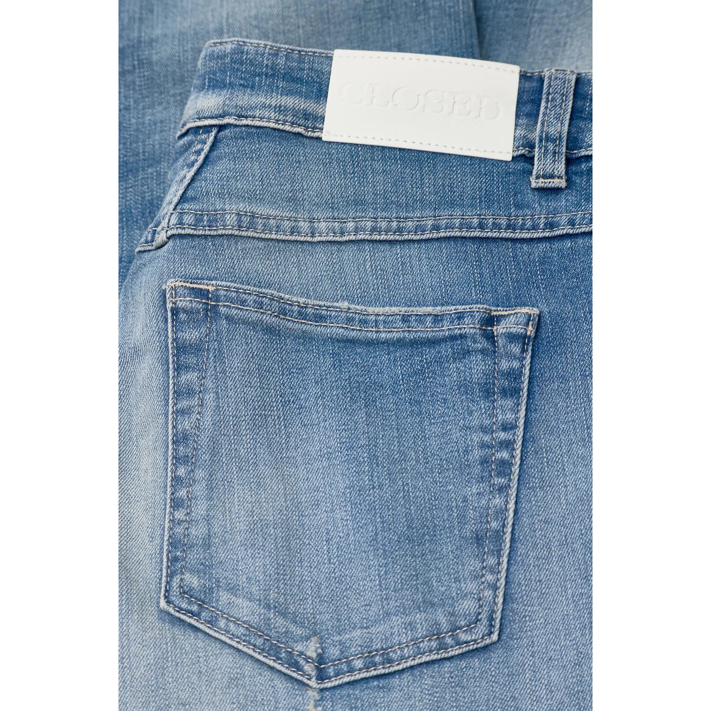 Junna Straight Jean - Mid Blue - DUNE + SALT