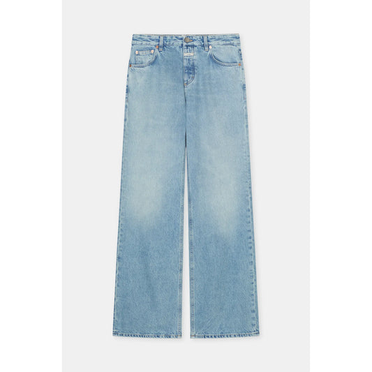 Light blue Gillan Wide Jeans for women by Closed Women's, showing the relaxed fit and classic denim texture.