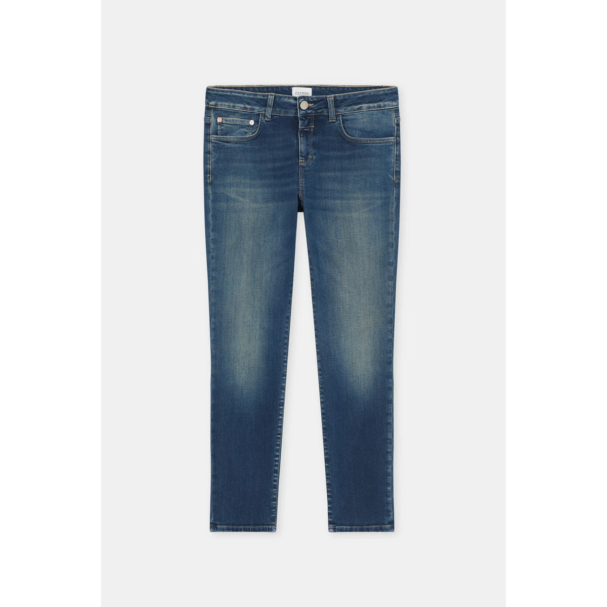 Closed Women's Baker Power Stretch Skinny Jean - Dark Blue Dark Slate Gray