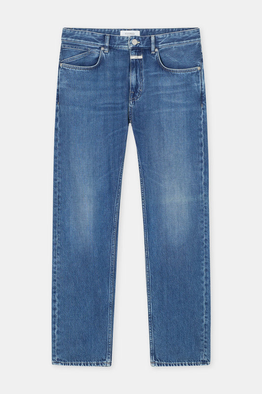 Closed Men's Cooper True Regular Jean - Mid Blue Dark Slate Blue
