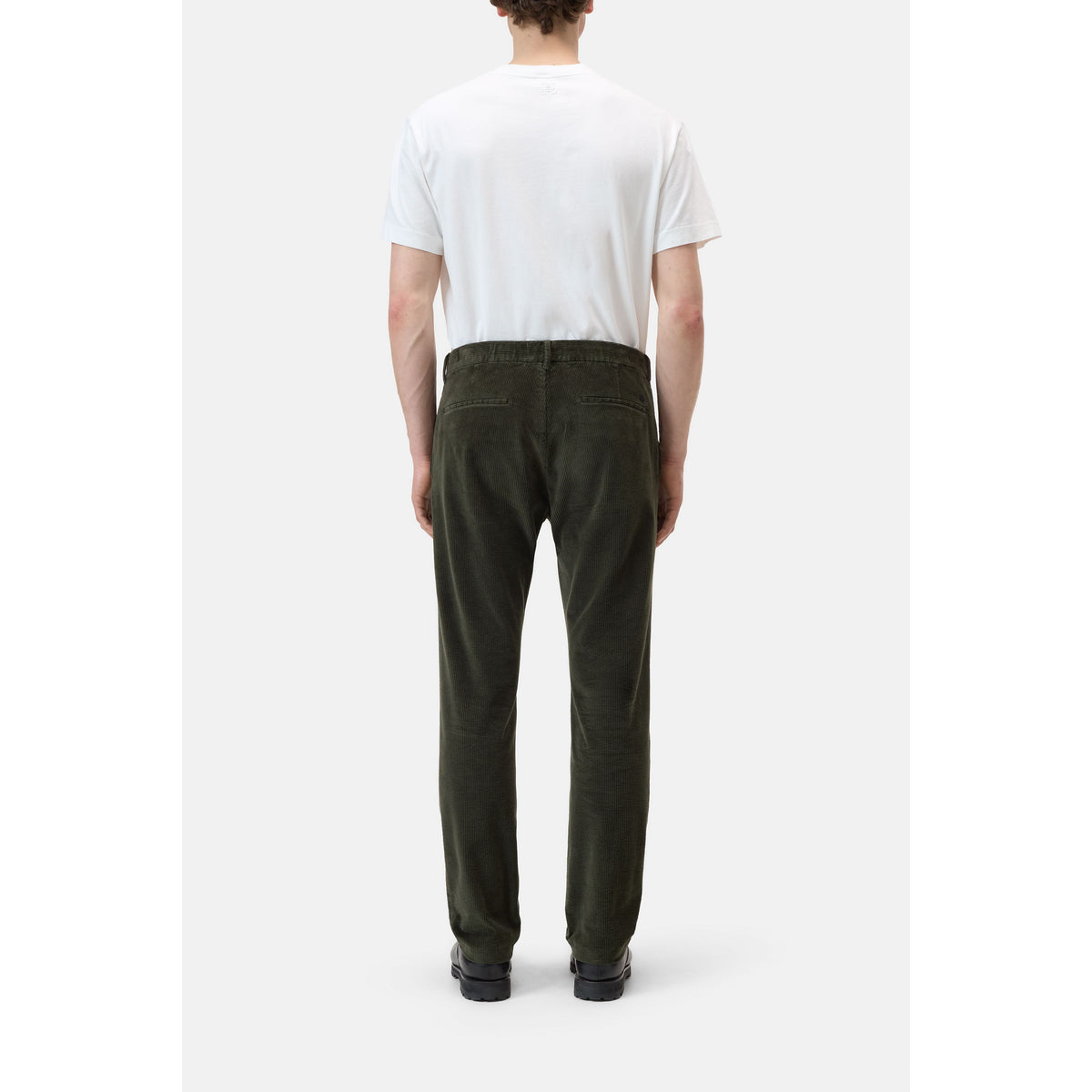 Closed Men's Clifton True Corduroy Pants - Dark Olive Green Lavender