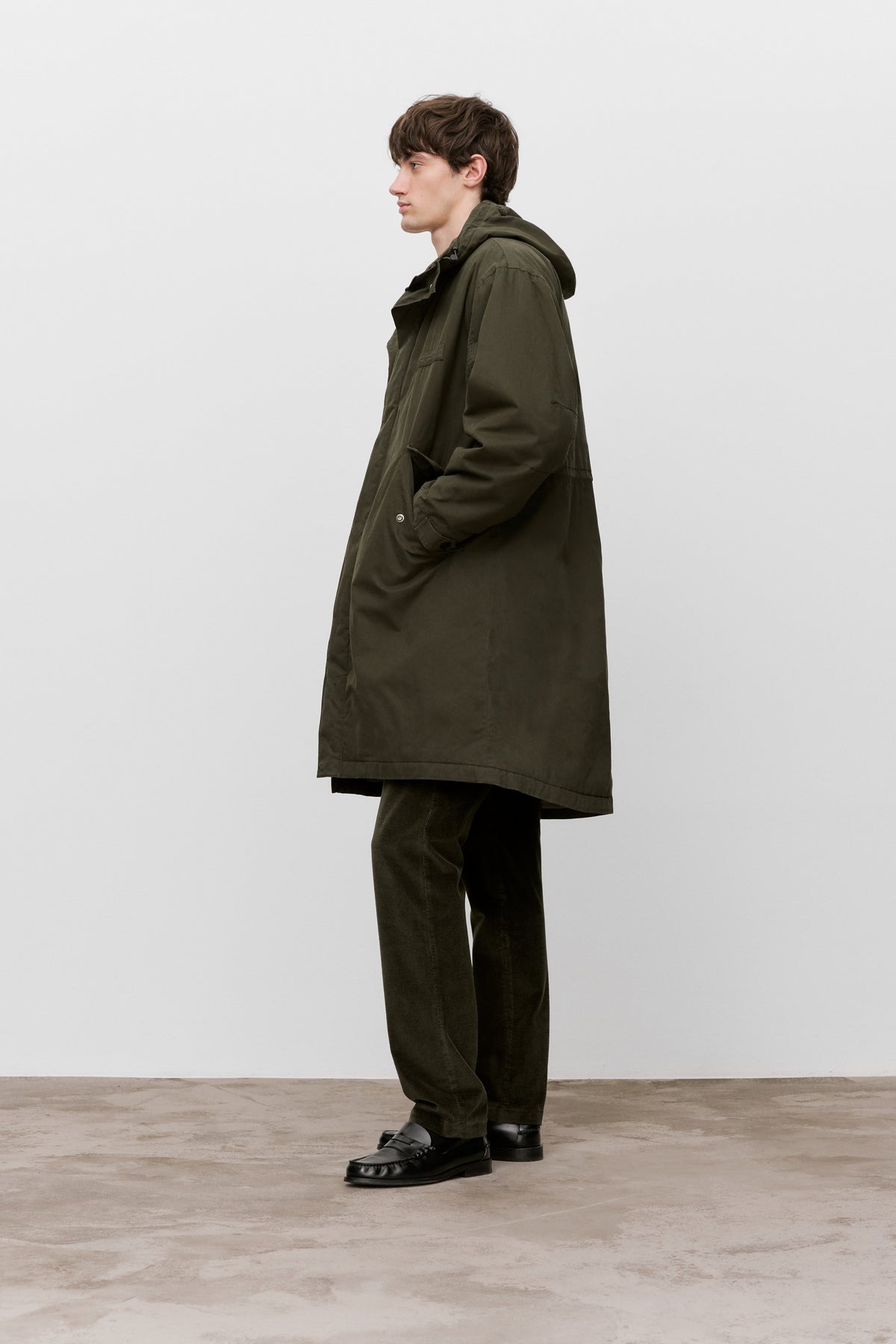 Clifton True Corduroy - Dark Olive Green
