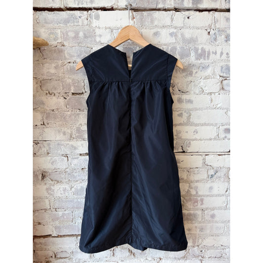 Tech Polyester Dress - Blue/Black - DUNE + SALT