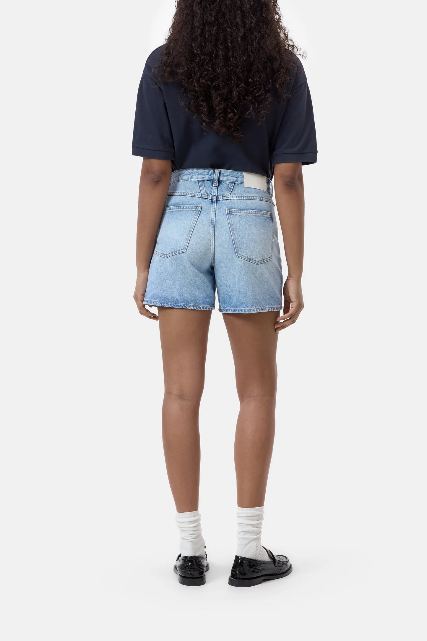 Closed Women's Janey Regular Short – Light Blue White Smoke