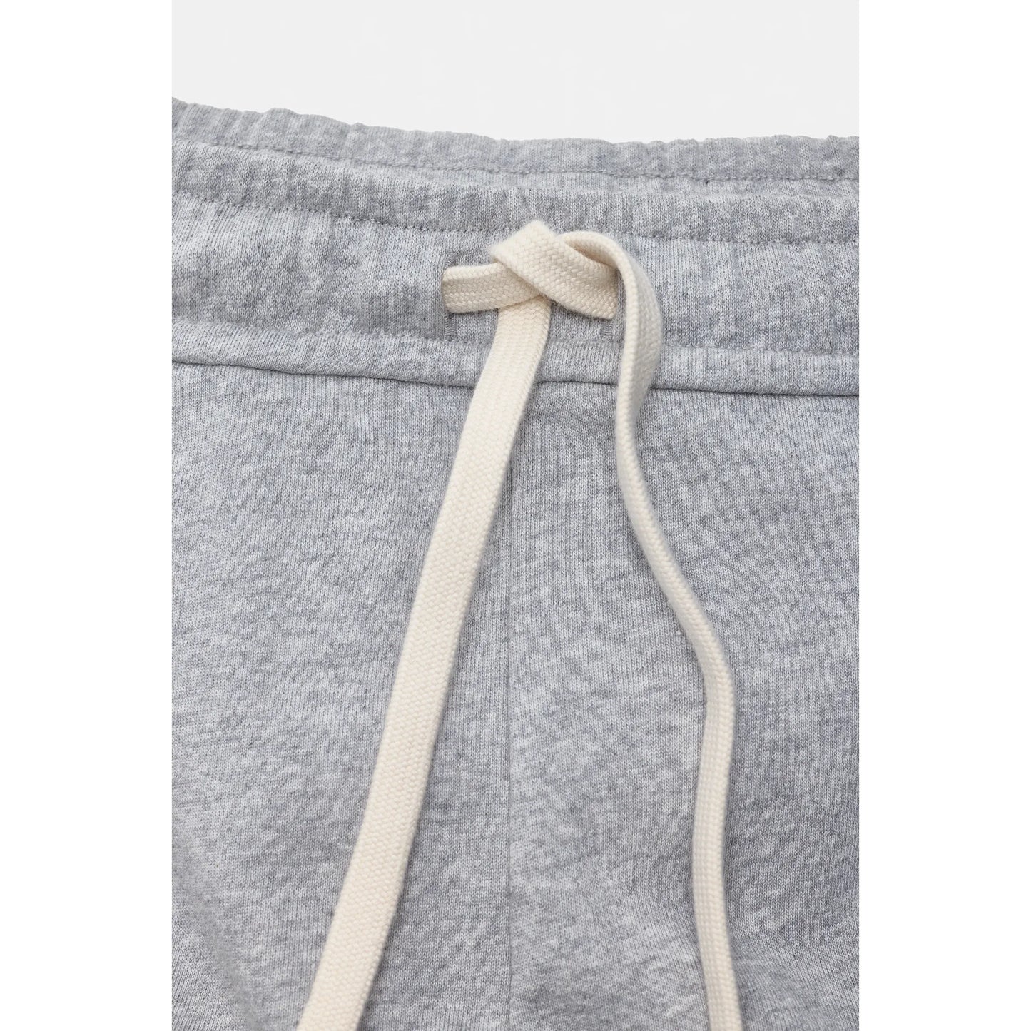 Women's light grey melange sweat shorts by Closed Women's, featuring a relaxed fit and soft fabric for casual comfort.