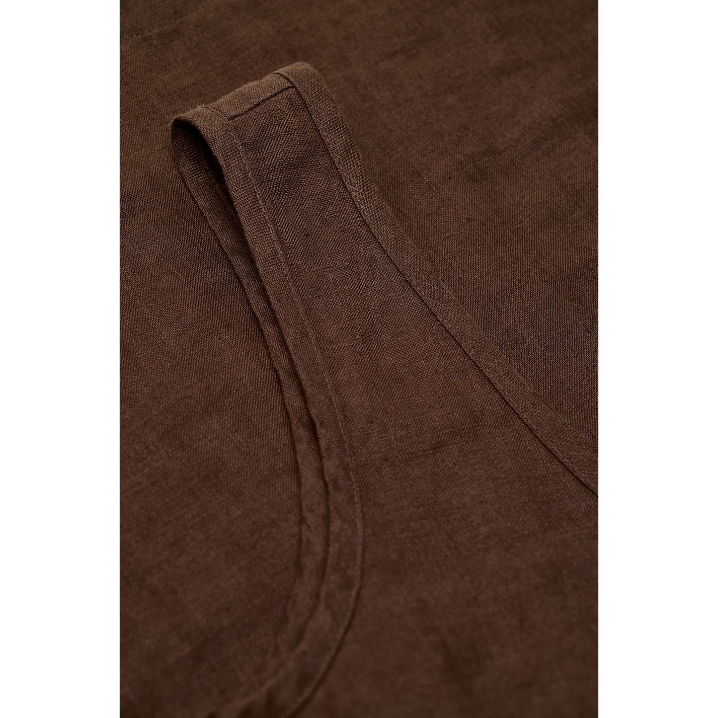 Women's Maple Brown tank top by Closed, casual sleeveless top with a relaxed fit and simple design.